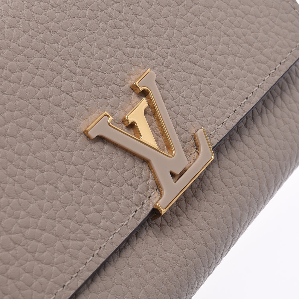 LOUIS VUITTON ルイヴィトン ポルトフォイユ カプシーヌ コンパクト ガレ M62159 レディース レザー 三つ折り財布 新同 中古 -  Thestokegroup