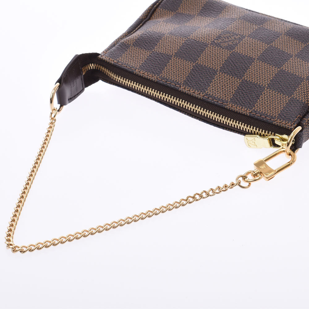 ルイヴィトンミニポシェットアクセソワール 14137 ブラウン レディース