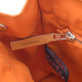 HERMES Hermes Fooltu PM French Festival Limited Orange Unisex Canvas Tote Bag AB Rank used Ginzo