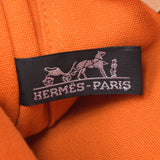 HERMES Hermes Fooltu PM French Festival Limited Orange Unisex Canvas Tote Bag AB Rank used Ginzo