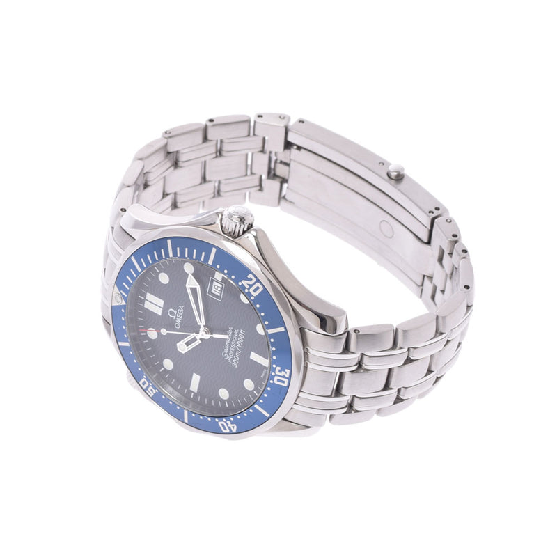 Omega Omega Sea Master Professional 300m 2541.80男士SS Watch Quartz Blue Dial A等级使用Ginzo