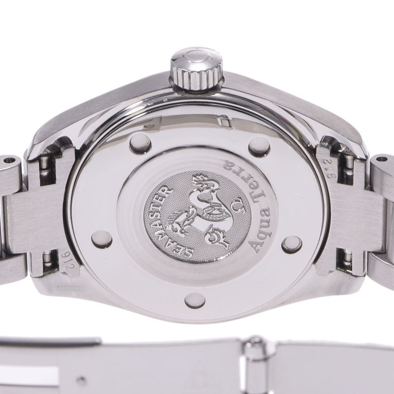 欧米茄欧米茄海洋大师Aqua Terra 2577.30女士SS观看Quartz Silver Dial A RANS二手Ginzo