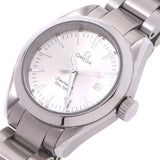 OMEGA Omega Sea Master Aqua Terra 2577.30 Ladies SS Watch Quartz Silver Dial A Rank used Ginzo