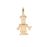 Pomellato Pomerato King Motif Charm unisex k18yg吊坠顶级A级使用Ginzo