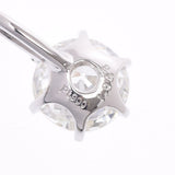 其他钻石1.043CT I-SI2一谷物钻石女士PT900白金吊坠顶部使用Ginzo
