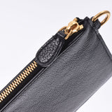 BALENCIAGA Balenciaga Cash Wallet Black 655620 Ladies Calf Long Wallet A Rank used Ginzo