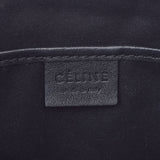 Celine Celine Ragage Nano Shopper 2way Bag黑色/茶/米色女士小牛/大麻手提包B等级二手Ginzo