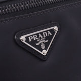 PRADA プラダ 黒 ユニセックス カーフ クラッチバッグ Aランク 中古 銀蔵