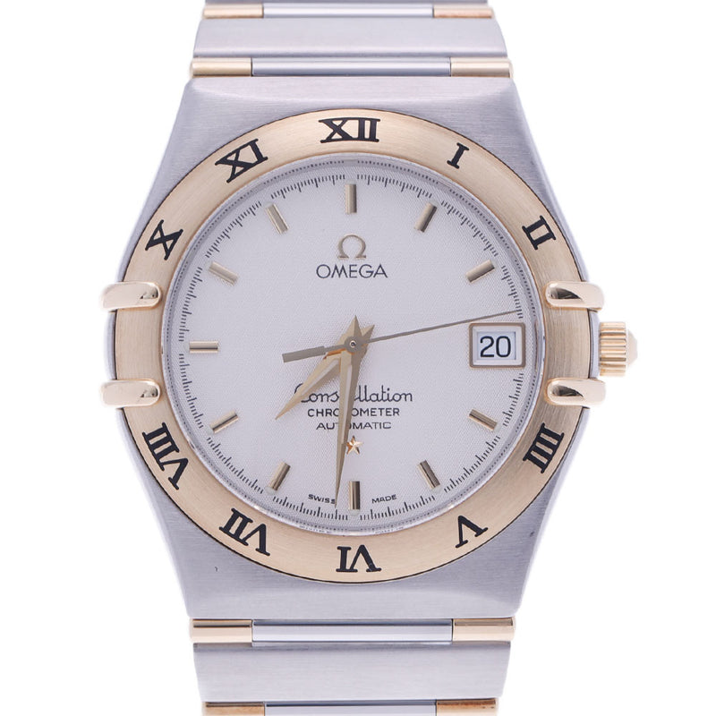 Omega Omega Constellation Chronometer 1302.30 Boys YG/SS Watch Automatic Silver Dial A Rank used Ginzo