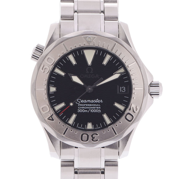 OMEGA Omega Sea Master Professional 300m 2236.50 Men's WG/SS Watch Automatic Black Dial A Rank Used Ginzo