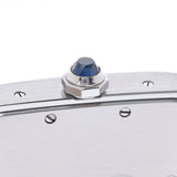 CARTIER カルティエ タンク ディヴァンLM 新品ベルト W6300655 メンズ SS/革 腕時計 クオーツ アイボリー系文字盤 Aランク 中古 銀蔵