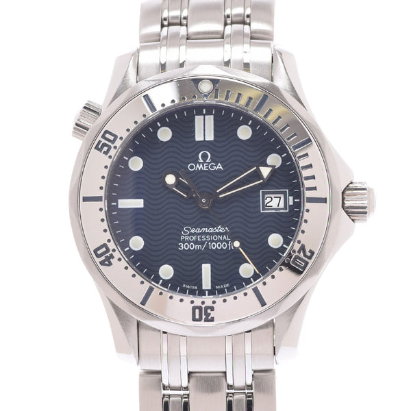 OMEGA Omega Sea Master Professional 300m 2262.80 Men's SS Watch Automatic Navy Dial A Rank used Ginzo