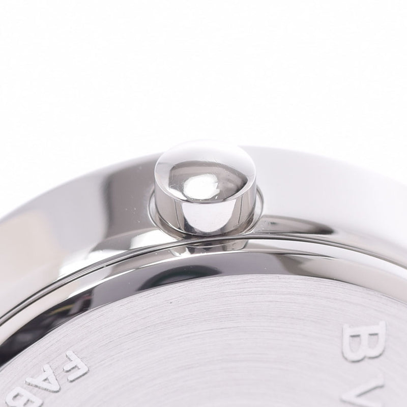 Bvlgari Bulgari Bulgari Bulgari Bulgari Bulgari 23 12p钻石BB23S女士SS观看石英黑色拨号台用ginzo