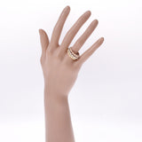 Boucheron Busheron Trinity Grand Lesan 14 Ladies K18YG/WG/PG Ring/Ring A Rank Used Ginzo