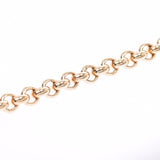 MIKIMOTO ミキモト サークルチェーン 約60cm ユニセックス K18YG ネックレス Aランク 中古 銀蔵