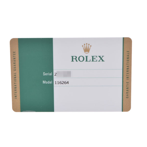 ROLEX ロレックス デイトジャスト ターノグラフ 116264 メンズ SS/WG 腕時計 自動巻き 白文字盤 Aランク 中古 銀蔵