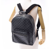 LOUIS VUITTON Louis Vuitton Damier Graphit Josh Black/Gray N41473 Men's Damier Graphit Canvas Backpack Daypack Shin -Used Ginzo