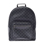 路易·威登（Louis Vuitton）路易·维顿（Louis Vuitton）达米尔（Damier）石墨乔什·黑/灰色N41473男士达米尔石墨帆布背包daypack shin shin -used ginzo