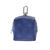 路易威顿路易·维顿（Louis Vuitton）tigara tigara Portcre蓝色M69309女用会标帆布taiga pouch new Federation new Federation Ginzo