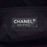 CHANEL シャネル パリビアリッツ トートPM 黒 レディース キャンバス/レザー トートバッグ Aランク 中古 銀蔵