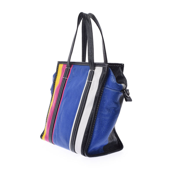 BALENCIAGA Balenciaga Bazaar Shopper S Multicolor 513990 Ladies Vintage Calf Handbag AB Rank Used Ginzo