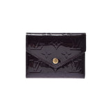 LOUIS VUITTON Louis Vuitton Verni Portofoyille Victorine Amalant (red -purple) M62427 Unisex Monogram Verni Square Fold Wallet A Rank used Ginzo