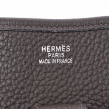 HERMES Hermes Evrin 2 GM Veil Olive Silver Bracket □ H -engraved (around 2004) Unisex Toryon Remance Shoulder Bag AB Rank Used Ginzo