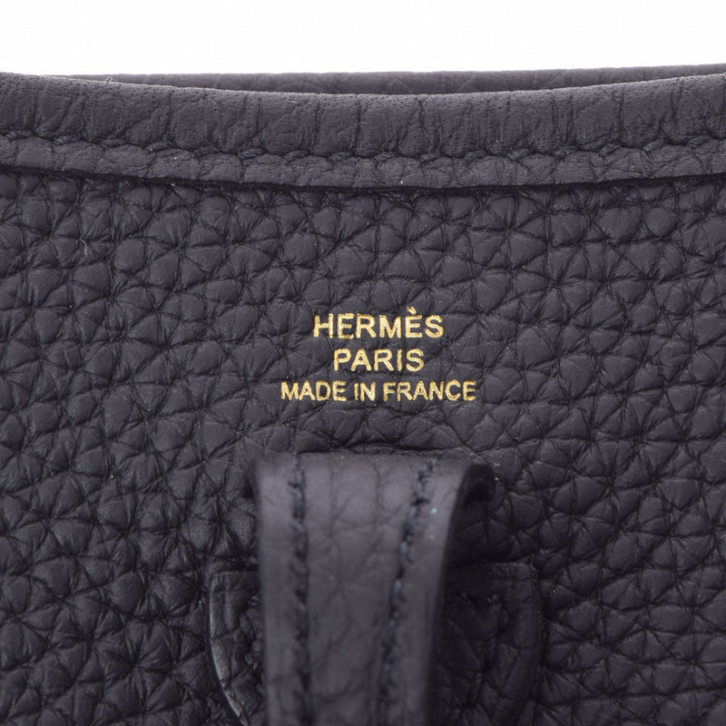 HERMES Hermes Evrin TPM Black Gold Bracket Y engraved (around 2020) Ladies Toryon Lemance Shoulder Bag New Used Ginzo