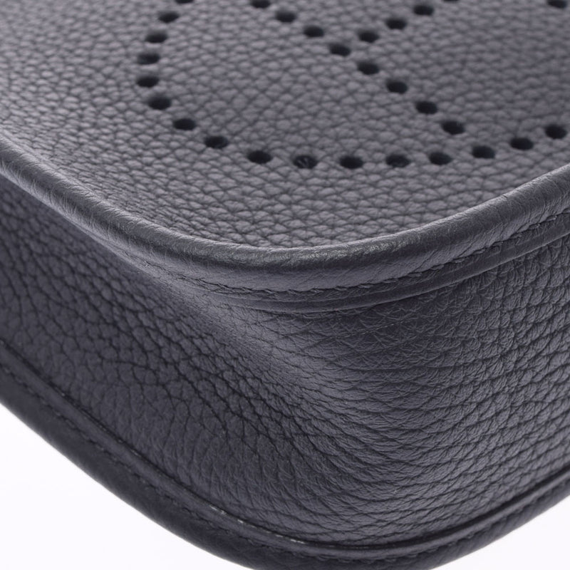 HERMES Hermes Evrin TPM Black Silver Bracket Y engraved (around 2020) Ladies Toryon Lemance Shoulder Bag New Used Ginzo