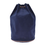 爱马仕爱马仕（Hermes Hermes）Polon Mimil GM海军蓝色男女unisex帆布/皮革肩袋AB级使用Ginzo