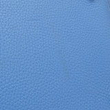 爱马仕爱马仕picotan lock mm触摸蓝色天堂银支架□r雕刻（2014年左右）女士托里昂/迅捷手提包AB级使用Ginzo