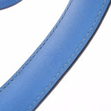 爱马仕爱马仕picotan lock mm触摸蓝色天堂银支架□r雕刻（2014年左右）女士托里昂/迅捷手提包AB级使用Ginzo