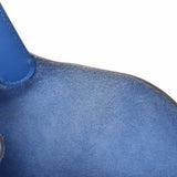 爱马仕爱马仕picotan lock mm触摸蓝色天堂银支架□r雕刻（2014年左右）女士托里昂/迅捷手提包AB级使用Ginzo