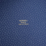 HERMES Hermes Picotan Lock MM Blue Brightton Gold Bracket C engraved (around 2018) Ladies Toryon Lemance Handbag A Rank used Ginzo