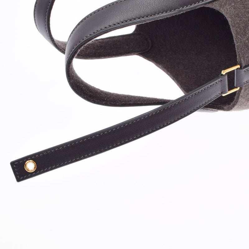 HERMES Hermes Picotan Lock PM Nbe (Dark Brown) Gold Bracket Y engraved (around 2020) Ladies felt handbag new Ginzo