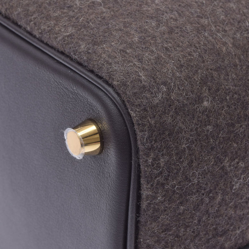 HERMES Hermes Picotan Lock PM Nbe (Dark Brown) Gold Bracket Y engraved (around 2020) Ladies felt handbag new Ginzo