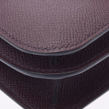 HERMES Hermes Constance Mini 18 Rouge Serie Framboise Bracket Z engraved (around 2021) Ladies Vo Epson Shoulder Bag New Ginzo