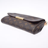 LOUIS VUITTON ルイヴィトン モノグラム フェイボリットMM 2WAYバッグ ブラウン M40718 レディース モノグラムキャンバス ショルダーバッグ Bランク 中古 銀蔵