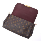 LOUIS VUITTON ルイヴィトン モノグラム フェイボリットMM 2WAYバッグ ブラウン M40718 レディース モノグラムキャンバス ショルダーバッグ Bランク 中古 銀蔵