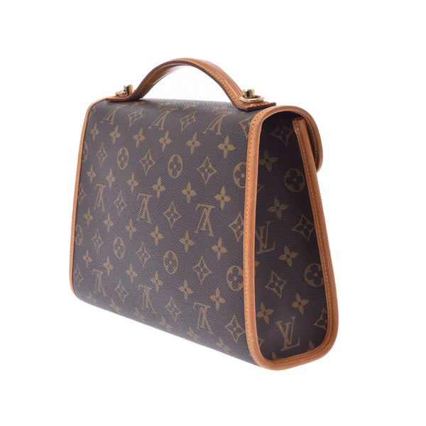 LOUIS VUITTON ルイヴィトン モノグラム ベルエア 2WAY ブラウン M51122 ユニセックス モノグラムキャンバス ハンドバッグ ABランク 中古 銀蔵