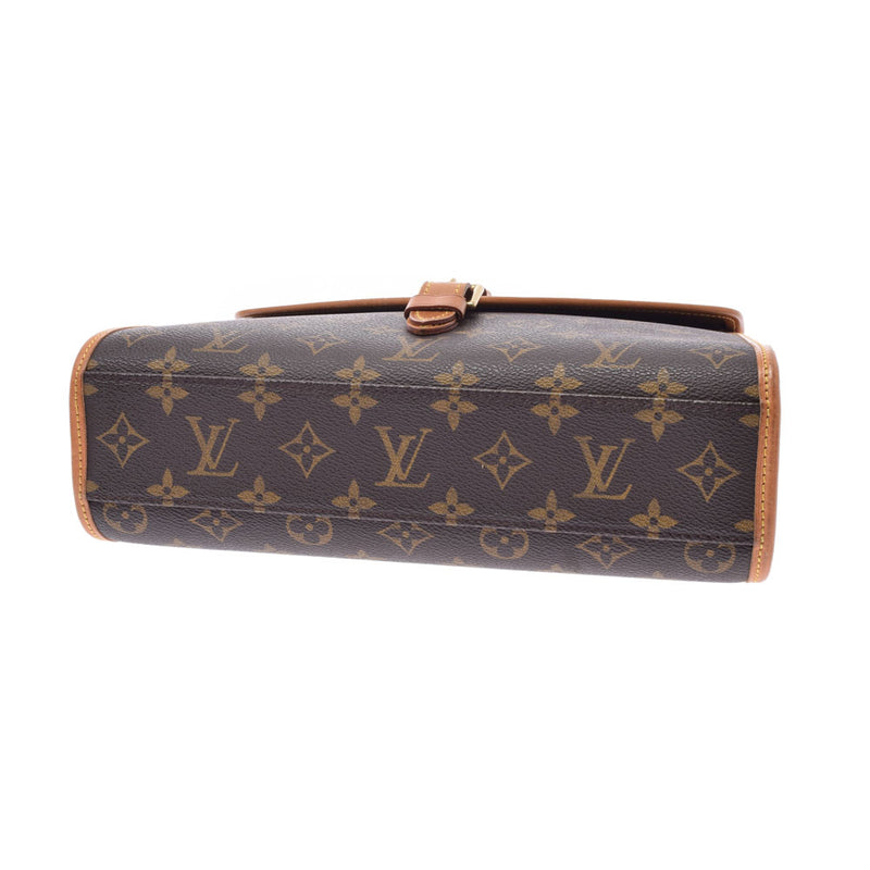 LOUIS VUITTON ルイヴィトン モノグラム ベルエア 2WAY ブラウン M51122 ユニセックス モノグラムキャンバス ハンドバッグ ABランク 中古 銀蔵