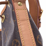LOUIS VUITTON Louis Vuitton Monogram Noe BB Brown M40817 Unisex Monogram Canvas Shoulder Bag AB Rank Used Ginzo