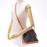LOUIS VUITTON Louis Vuitton Monogram Noe BB Brown M40817 Unisex Monogram Canvas Shoulder Bag AB Rank Used Ginzo