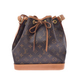 LOUIS VUITTON Louis Vuitton Monogram Noe BB Brown M40817 Unisex Monogram Canvas Shoulder Bag AB Rank Used Ginzo