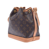 LOUIS VUITTON Louis Vuitton Monogram Noe BB Brown M40817 Unisex Monogram Canvas Shoulder Bag AB Rank Used Ginzo