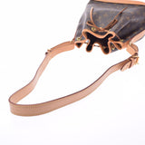 LOUIS VUITTON Louis Vuitton Monogram Noe BB Brown M40817 Unisex Monogram Canvas Shoulder Bag AB Rank Used Ginzo