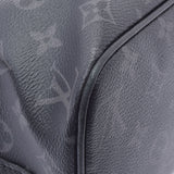 LOUIS VUITTON Louis Vuitton Tigarama City Tote Noir M30431 Men's Monogram Canvas/Thai Gareaer Tote Bag AB Rank Used Ginzo