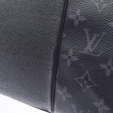 LOUIS VUITTON Louis Vuitton Tigarama City Tote Noir M30431 Men's Monogram Canvas/Thai Gareaer Tote Bag AB Rank Used Ginzo