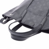 LOUIS VUITTON Louis Vuitton Tigarama City Tote Noir M30431 Men's Monogram Canvas/Thai Gareaer Tote Bag AB Rank Used Ginzo