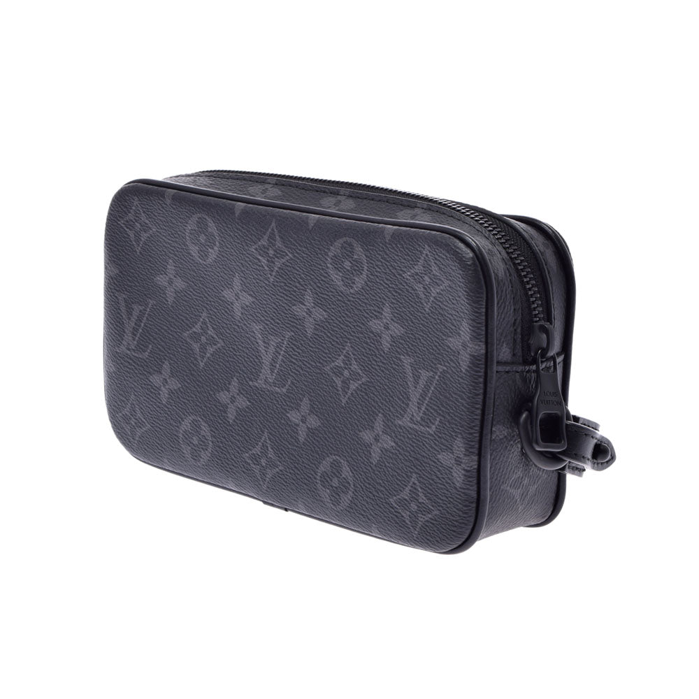 ルイヴィトンエクリプス ポシェット ヴォルガ 14145 黒 メンズ モノグラムキャンバス クラッチバッグ M68321 LOUIS VUITTON  中古 – 銀蔵オンライン